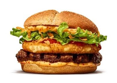 Burger King Lithuania Mac & Cheese Burger