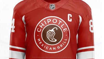 Chipotle hockey jersey