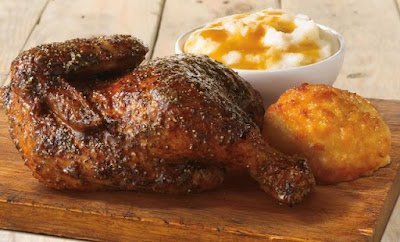 Church's Bourbon Black Pepper Smokehouse Chicken meal
