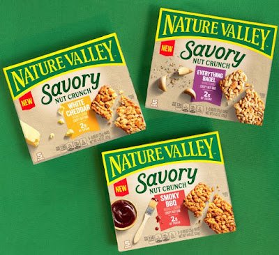 Nature Valley Savory Nut Crunch Bars boxes