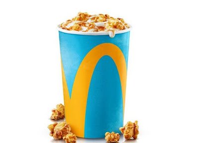 McDonald's Canada Caramel Popcorn McFlurry