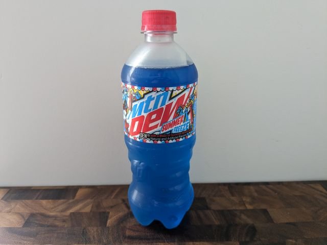 Mountain Dew Summer Freeze 20-oz bottle.