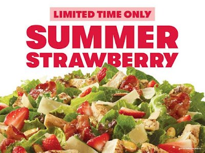 Wendy's Summer Strawberry Salad.