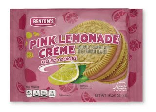 Benton's Strawberry Lemonade Cream Filled Cookies