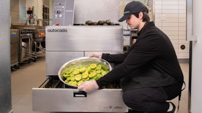 Chipotle's Autocado avocado-processing robot.