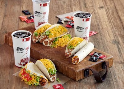 Del Taco Freshly Grilled Chicken Taco Packs