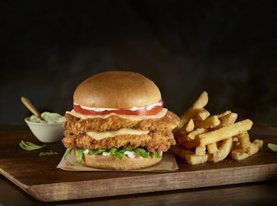 Hard Rock Cafe new Messi Chicken Sandwich.
