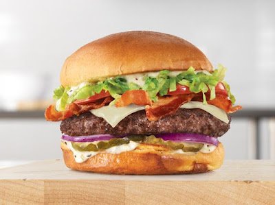 Arby's Canada Bacon Ranch Wagyu Blend Burger