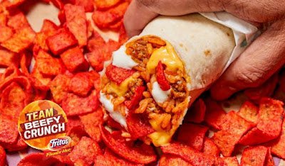 Taco Bell Beefy Crunch Burrito