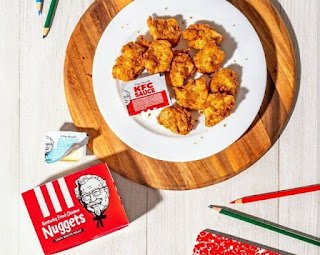 KFC 10-piece Chicken Nuggets.
