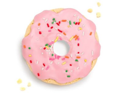Crumbl Pink Donut Cookie.