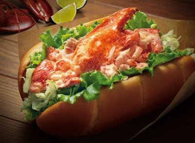 McDonald's Taiwan Lobster Roll.